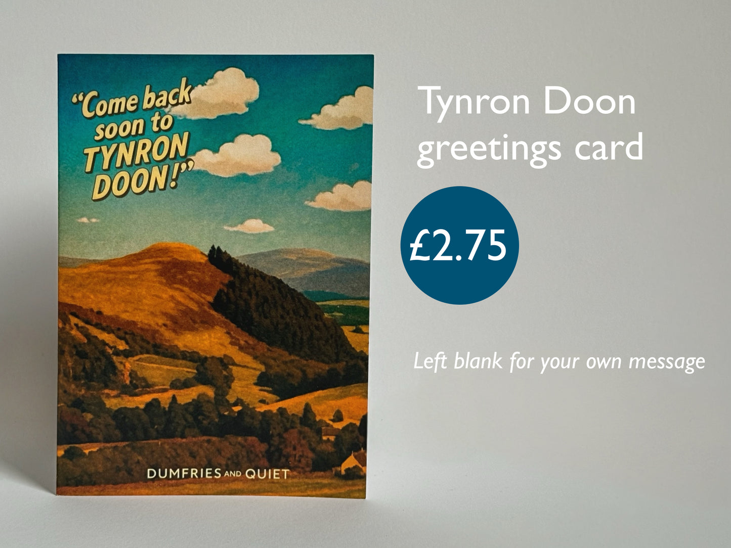 Tynron Doon maid of all work tea towel