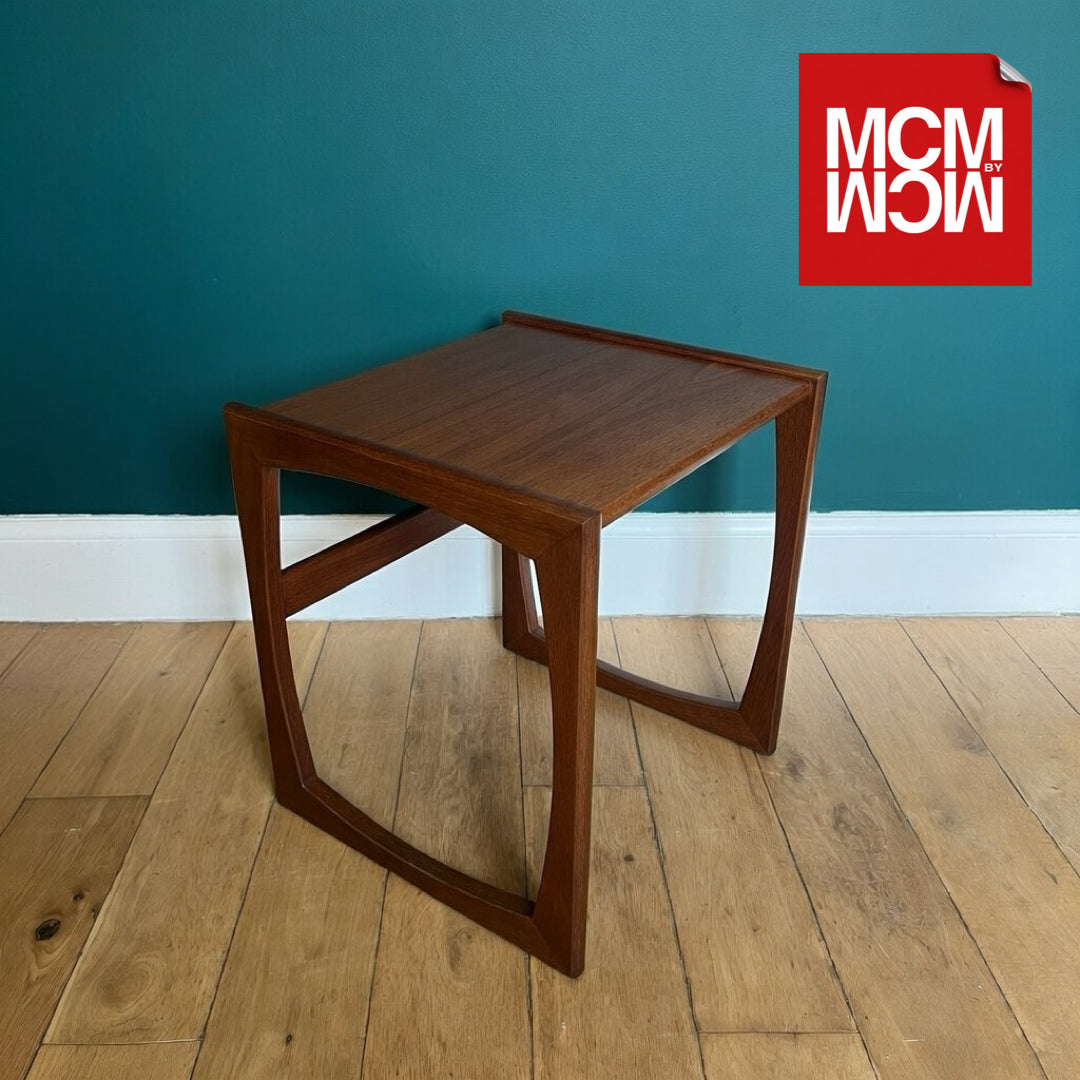 Mid Century Quadrille Set of 3 Side Tables by G Plan