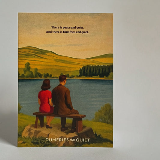 Glenkiln Reservoir greetings card