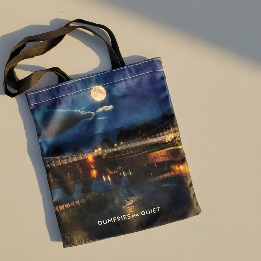 The River Nith tote bag
