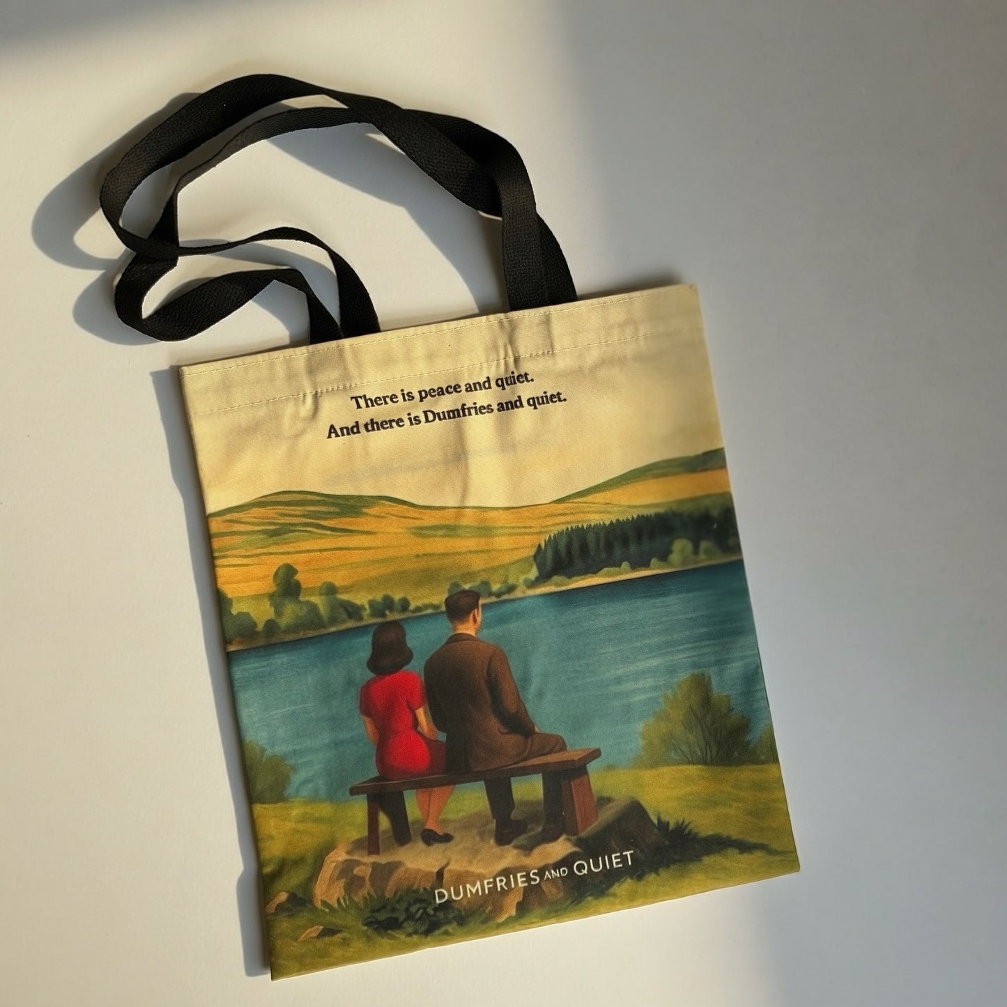 The Glenkiln Reservoir tote bag