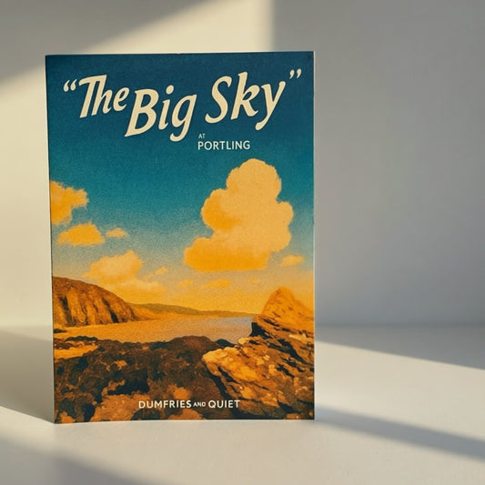 Portling greetings card