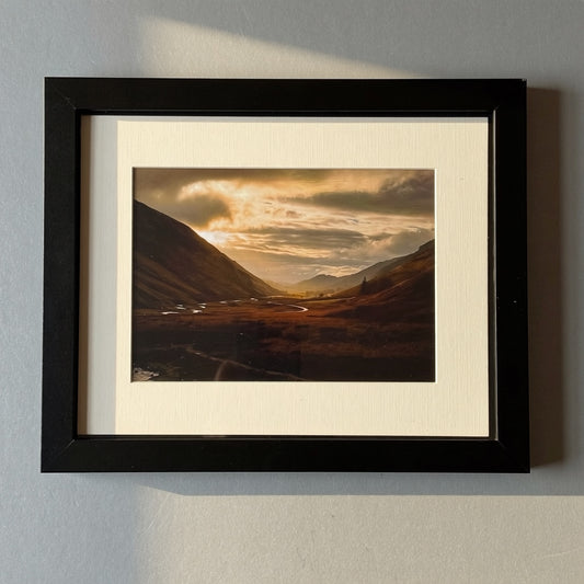 Moffat Hills framed print