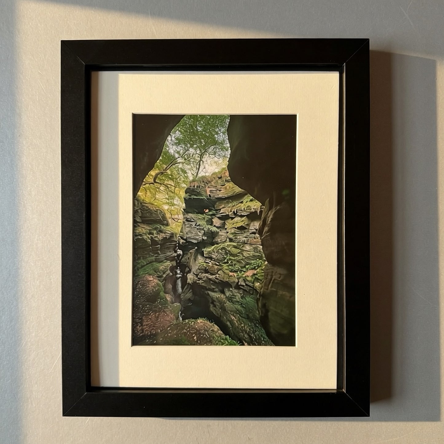 Crichope Linn framed print