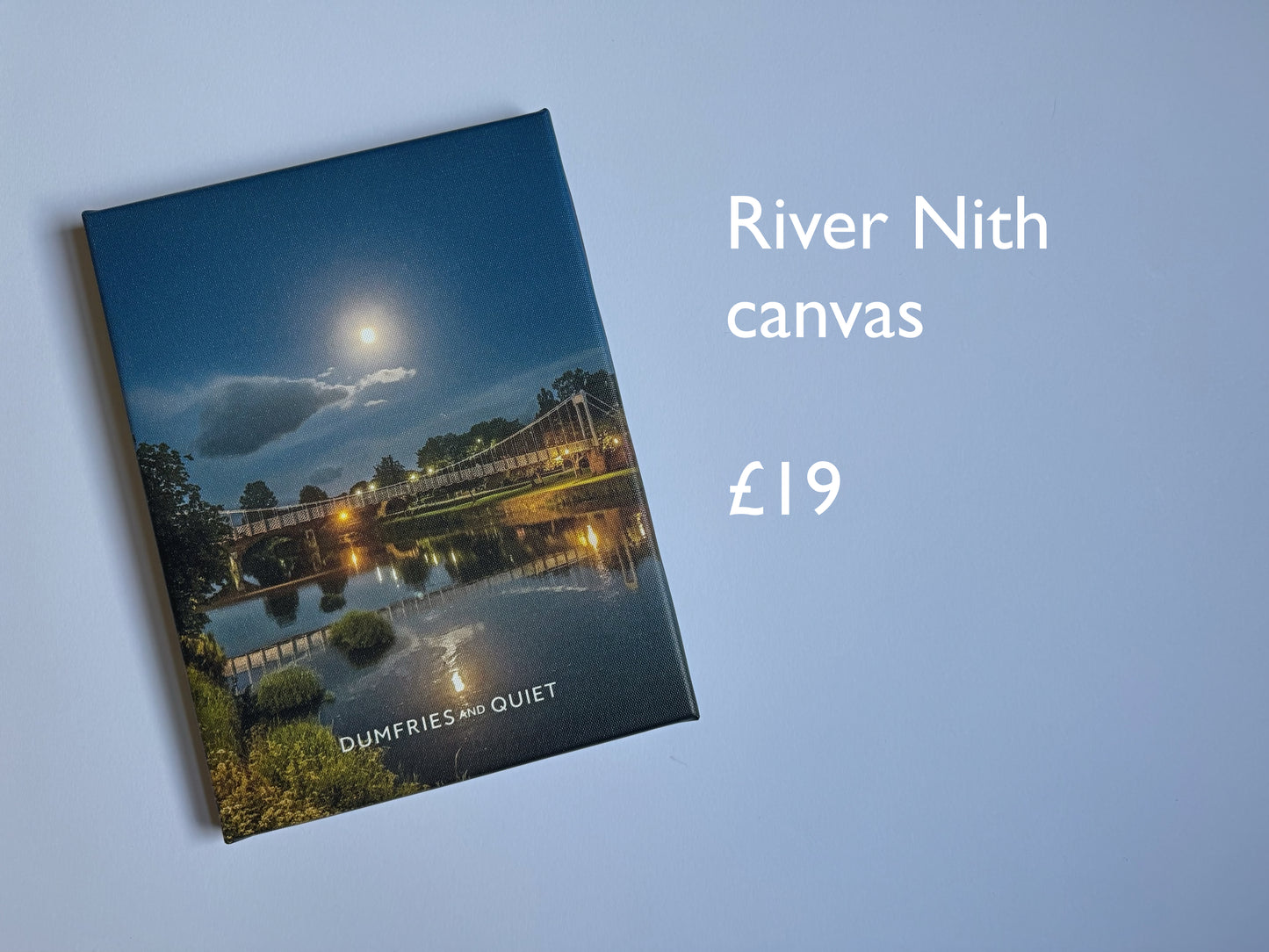River Nith canvas