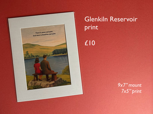 Glenkiln Reservoir print
